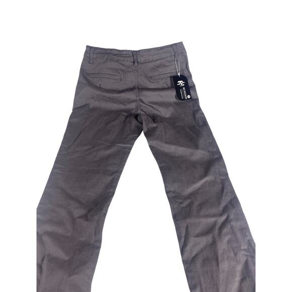 NWT Hungson Mens size 30 Gray Slim Straight Chino pants - Picture 5 of 6